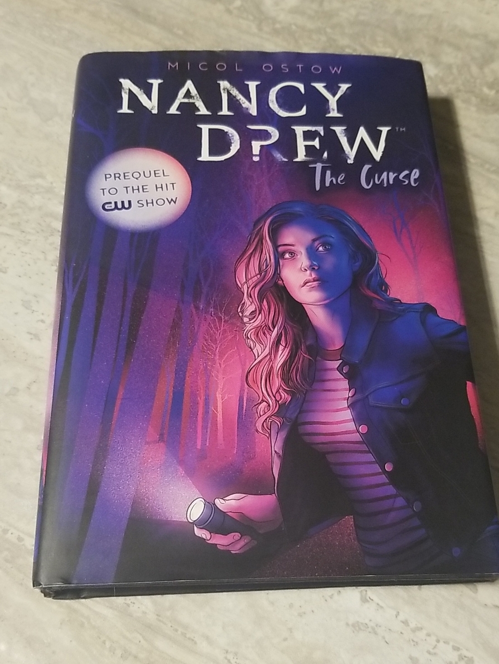 Nancy Drew The Curse Hardcover Book - Prequel To Hit Hit CW Show